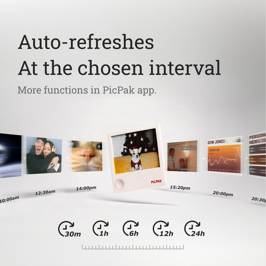 PICPAK Pocket-Size E-Ink Album