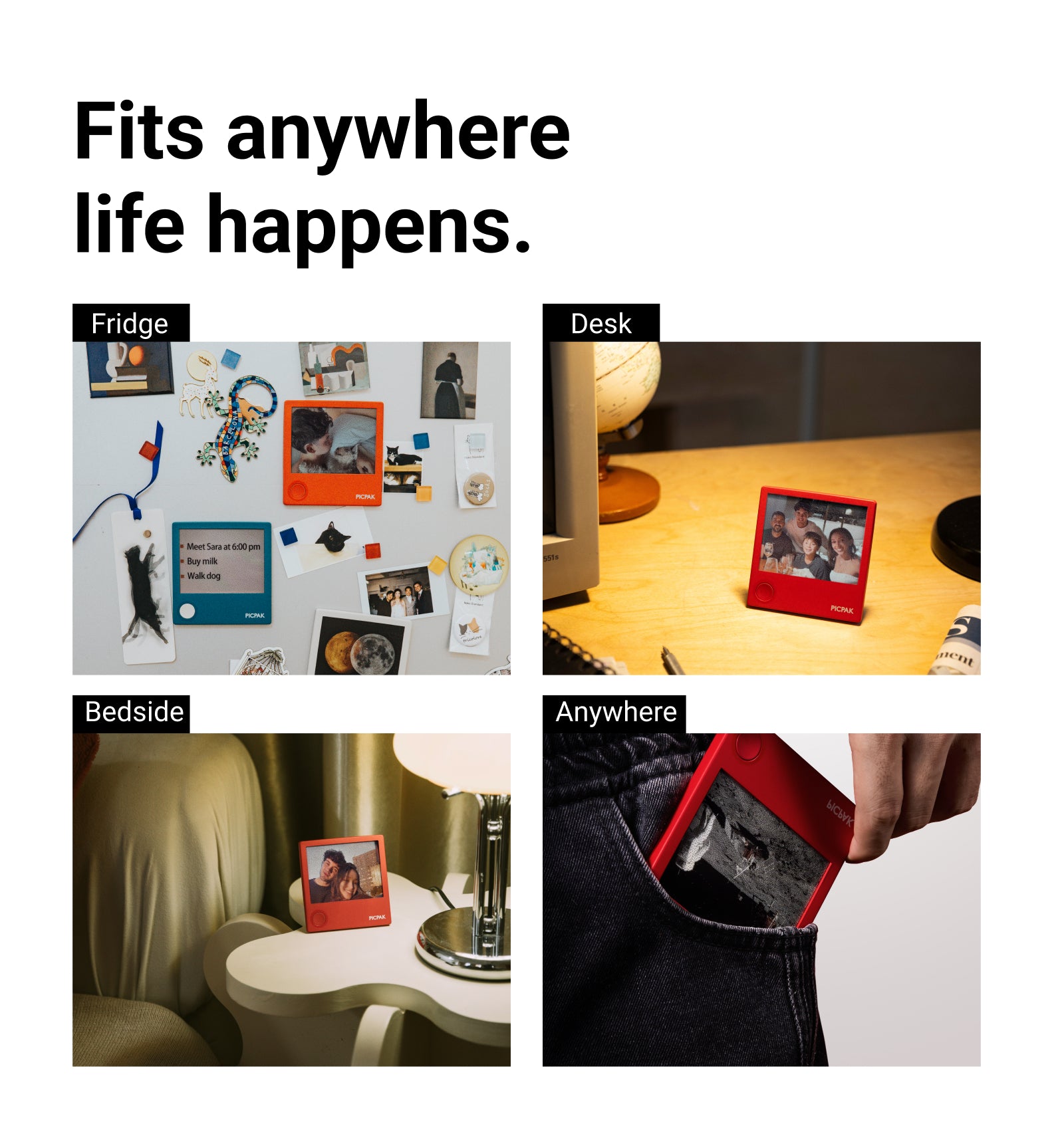 PICPAK Pocket-Size E-Ink Album