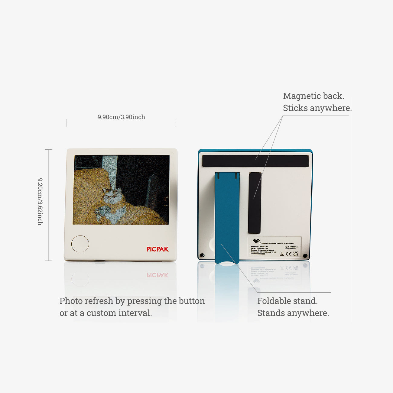 PICPAK Pocket-Size E-Ink Album – AUTOHEART TECH CO., LTD