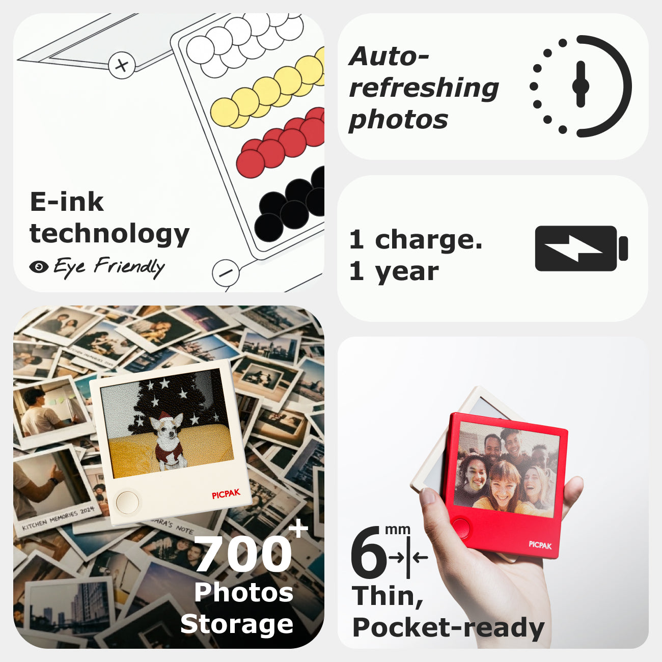 PICPAK Pocket-Size E-Ink Album – AUTOHEART TECH CO., LTD